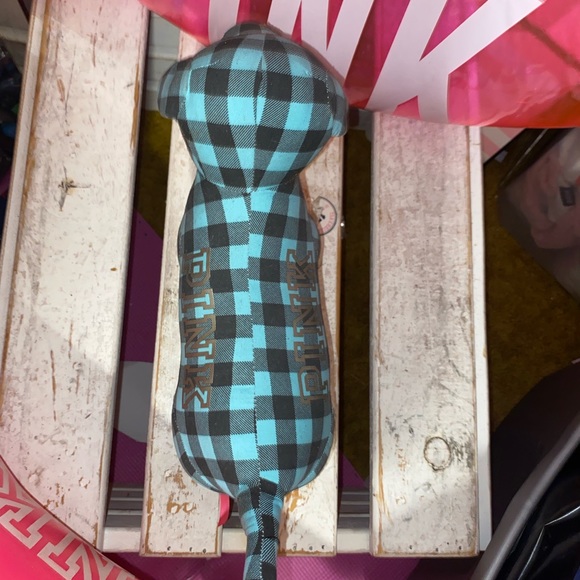 VS PINK Limited Edition Plaid Pups Large 9x13 & regular mini set SUPER HTF!! - Picture 9 of 9